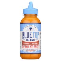 Blue Top Brand Buffalo Cayenne Creamy Hot Sauce, 9 oz