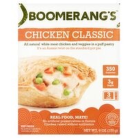 Boomerang's Chicken Classic Pot Pie, 6 oz