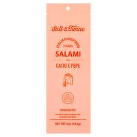Salt & Twine Salami with Cacio E Pepe, 5 oz