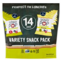 Skinny Pop Popcorn Variety Snack Pack, 14 count, 7 oz, 7 Ounce