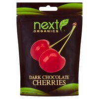 Next Organics Dark Chocolate Cherries, 4 oz