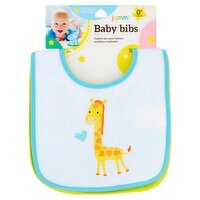 Jammi Baby Bibs, 0+ months, 3 count