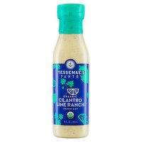 Tessemae's Pantry Organic Cilantro Lime Ranch Dressing & Dip, 10 fl oz