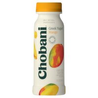 Chobani Mango Lowfat Greek Yogurt Drink, 7 fl oz, 7 Fluid ounce