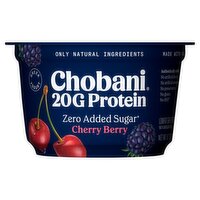 Chobani Cherry Berry Lowfat Greek Yogurt, 6.7 oz