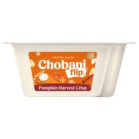 Chobani Flip Pumpkin Harvest Crisp Pumpkin Spice Lowfat Greek Yogurt, 4.5 oz, 4.5 Ounce