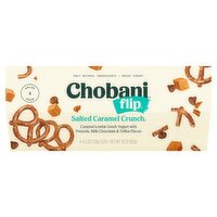 Chobani Flip Salted Caramel Crunch Greek Yogurt Value Pack, 4.5 oz, 4 count