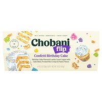 Chobani Flip Confetti Birthday Cake Greek Yogurt Value Pack, 4.5 oz, 4 count