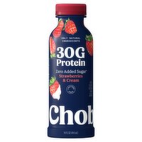 Chobani Strawberries & Cream Greek Yogurt Protein Drink, 14 fl oz