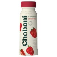 Chobani Strawberry Greek Yogurt Drink, 7 fl oz, 7 Fluid ounce