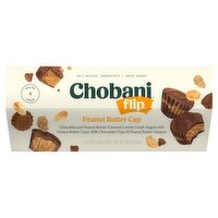 Chobani Flip Peanut Butter Cup Greek Yogurt Value Pack, 4.5 oz, 4 count, 18 Ounce