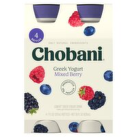 Chobani Greek Yogurt Mixed Berry Lowfat Greek Yogurt Drink, 28 Fluid ounce