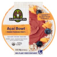 Sambazon Mango Passion Fruit Açaí Bowl, 5.9 oz