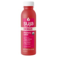 Suja Organic Energize Raspberry Lemon Nutrient Enhanced Fruit Juice Drink, 12 fl oz
