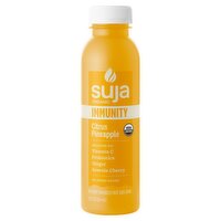 Suja Organic Citrus Pineapple Immunity Nutrient Enhanced Fruit Juice Drink, 12 fl oz