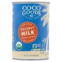 CocoGoods Co Organic Coconut Milk, 13.5 fl oz