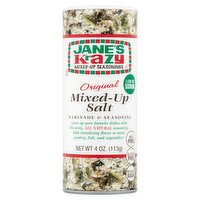 Jane's Krazy Original Mixed-Up Salt, 4 oz, 4 Ounce