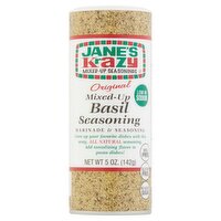 Jane's Krazy Original Mixed-Up Basil Seasoning, 5 oz