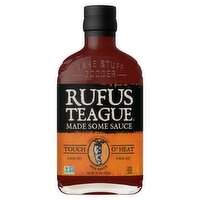 Rufus Teague Touch O' Heat BBQ Sauce, 15.25 oz