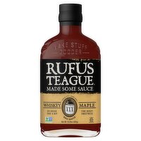 Rufus Teague Whiskey Maple BBQ Sauce, 15.25 oz