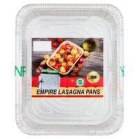 KNF Empire Lasagna Pans, 4 count