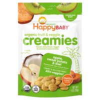 Happy Baby Organics Organic Creamies Apple, Sweet Potato & Kiwi Baby Food, 1 oz