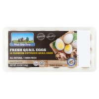 Windy Ridge Farms Fresh Premium Coturnix Quail Eggs, 18 count, 5.5 oz, 18 Each