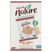 Back to Nature Crispy Wheat Crackers, 1 oz, 8 count