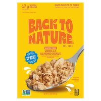 Back to Nature Gluten Free Vanilla Almond Agave Granola, 11 oz, 11 Ounce