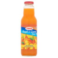 Square Peach & Carrot Juice Drink, 25.4 fl oz