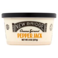 New Bridge Pepper Jack Cheese Spread, 8 oz