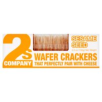 2S Company Sesame Seed Wafer Crackers, 3.5 oz