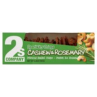 2s Company Specialty Crisps Cashew & Rosemary Crackers, 5.3 oz