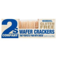 2S Company Original Gluten Free Wafer Crackers, 3.5 oz