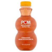 Pom Antioxidant Super Tea Pomegranate Orange Blossom White Tea, 12 fl oz, 12 Fluid ounce