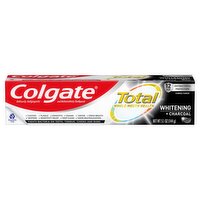 Colgate Total Whitening + Charcoal Toothpaste, 5.1 oz