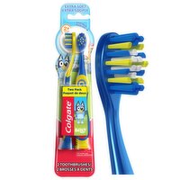 Colgate Bluey Extra Soft Toothbrushes, 2+ Years, 2 count