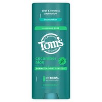 Tom's of Maine The Original Cucumber Aloe Scent Deodorant, 3.25 oz