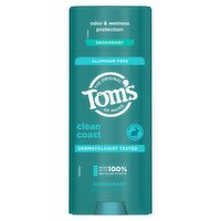 Tom's of Maine The Original Clean Coast Scent Deodorant, 3.25 oz