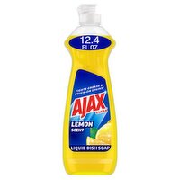 Ajax Ultra Super Degreaser Lemon Dish Liquid, 12.4 fl oz, 12.4 Fluid ounce