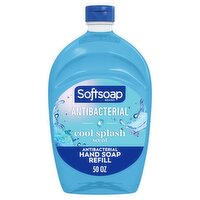 Softsoap Cool Splash Scent Antibacterial Hand Soap, 50 fl oz