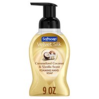 Softsoap Velvet Silk Caramelized Coconut & Vanilla Scent Foaming Hand Soap, 9 fl oz, 9 Fluid ounce