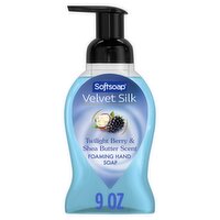 Softsoap Velvet Silk Twilight Berry & Shea Butter Scent Foaming Hand Soap, 9 fl oz, 9 Fluid ounce