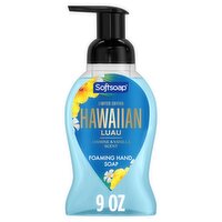 Softsoap Limited Edition Hawaiian Luau Foaming Liquid Hand Soap, Jasmine and Vanilla Scent, 9 fl oz