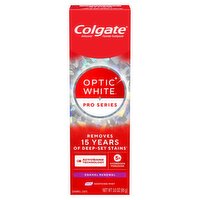 Colgate Optic White Pro Series Enamel Renewal Soothing Mint Anticavity Fluoride Toothpaste, 3.0 oz