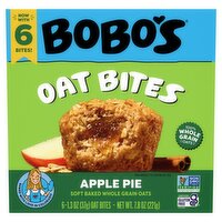 Bobo's Apple Pie Oat Bites, 1.3 oz, 6 count