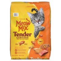 Meow Mix Tender Centers Salmon & White Meat Chicken Flavors Complete Cat Food, 14.2 lb