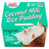 Sun Tropics Original Coconut Milk Rice Pudding, 2 count, 8.46 oz