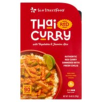 Silo StreetFood Thai Red Curry with Vegetables & Jasmine Rice, 10.48oz