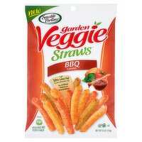 Sensible Portions Garden Veggie Straws BBQ Flavored Vegetable and Potato Snack, 6 oz